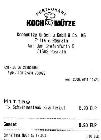 bdeu Höffner Kochmütze Restaurant